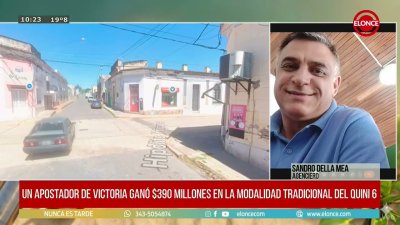 Un apostador gan&oacute; un premio multimillonario del Quini 6 en Victoria